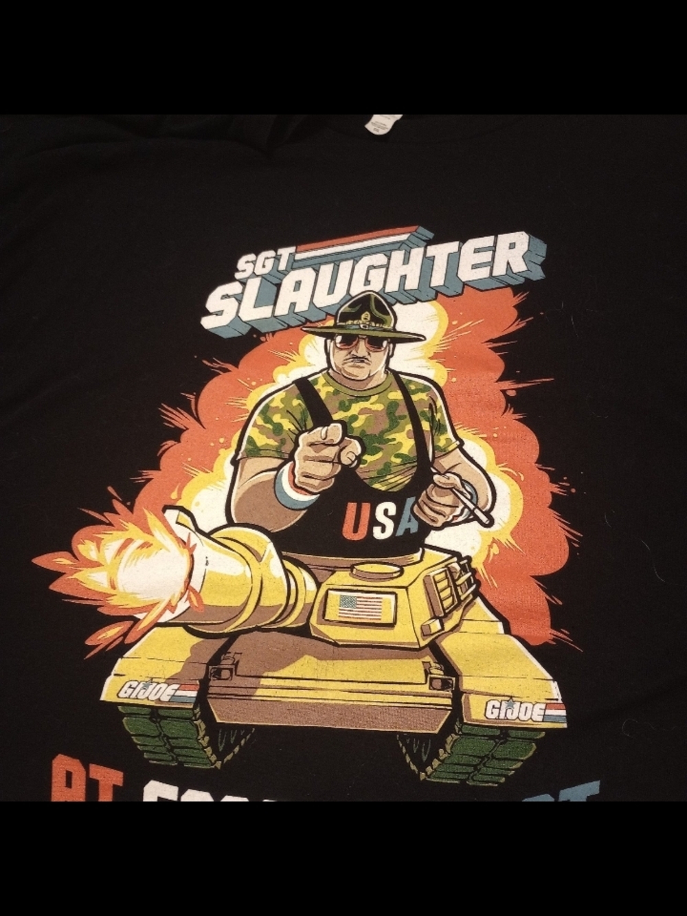 Sgt. Slaughter - Pro Wrestling Crate - 5X T-Shirt - OOP